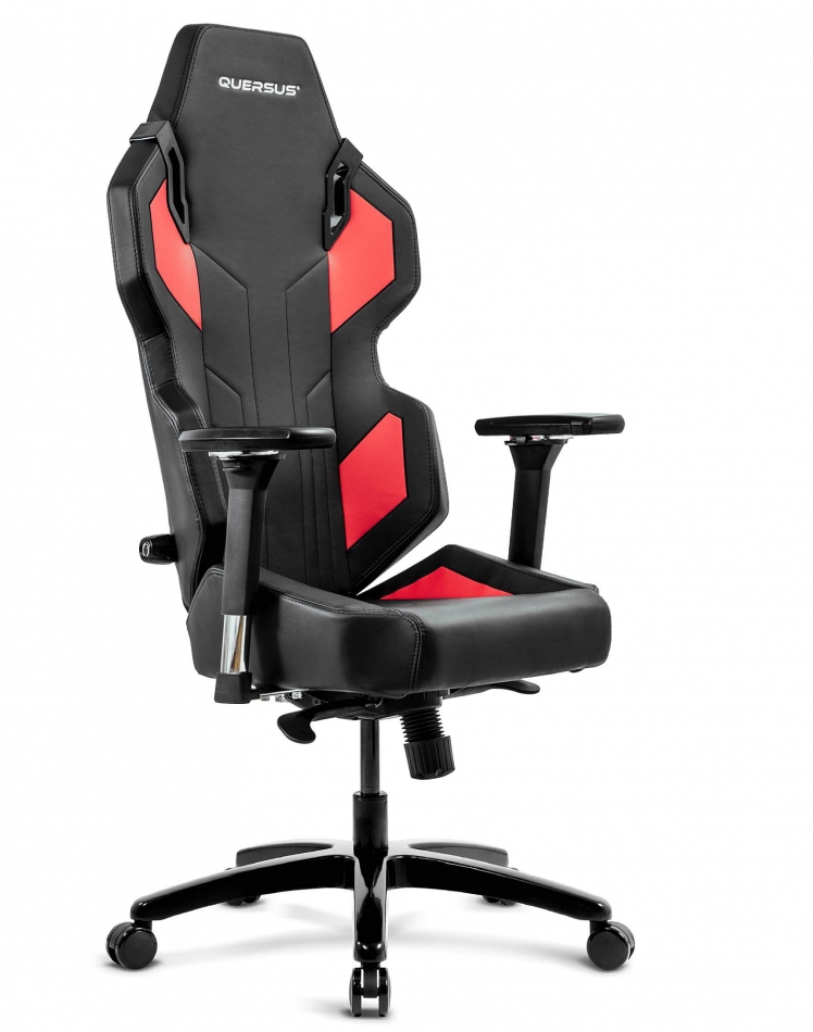QUERSUS EVOS Gaming Stuhl E302/XR - schwarz/rot