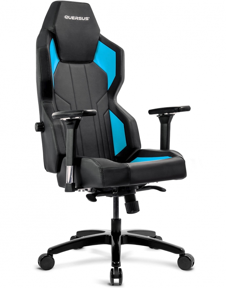 QUERSUS GEOS Gaming Stuhl G702/XB - schwarz/blau